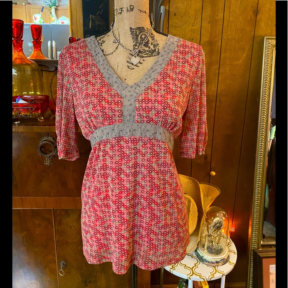 Adorable Jh Collectables Pink And Silver Top.